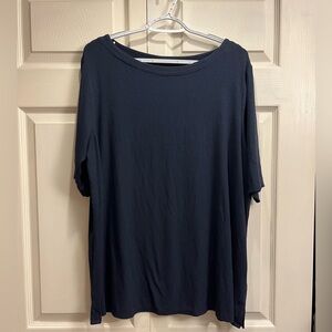 J. Jill Wearever Collection Ribbed Top